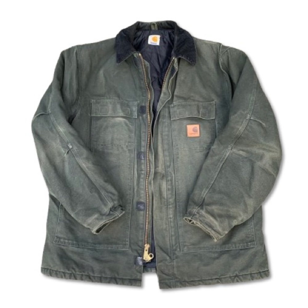 Carhartt C26 MOS Sandstone Duck Arctic Quilt Lined Traditional Workwear Coat XLT